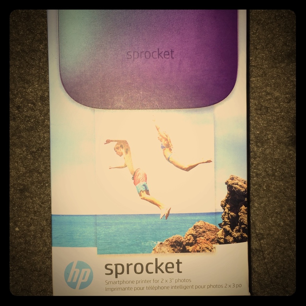 Hp Sprocket blue (used)